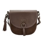 Dubarry Crossbar Suede Saddle Bag Cigar