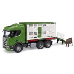 Bruder Super 560R Cattle Transportation Truck with Cow 1:16 Scale