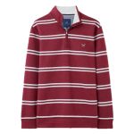 Crew Fentworth Half Zip Sweatshirt Cordovan Grey