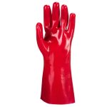 Portwest A435 12g PVC Red Gauntlet 35cm