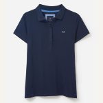 Crew Women’s Ocean Classic Polo Shirt Navy Blue