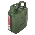 Faithfull 5L Steel Jerry Can Army Green