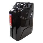 Faithfull 20L Steel Jerry Can Black