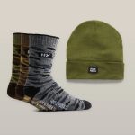 Hard Yakka Men’s Camo Beanie & 3PK Socks Set