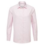Schoffel Cley Ladies Soft Oxford Shirt Pink-Blue Stripe