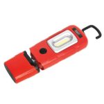 Sealey 360° 3W Cob & 1W SMD LED Rechargeable Inspection Light