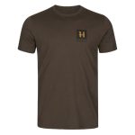 Harkila Gorm Short Sleeve T-Shirt Shadow Brown