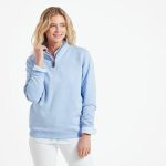 Schoffel Sennen Cove Ladies Sweatshirt Sky Blue