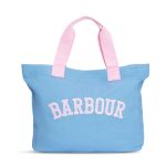 Barbour Logo Beach Bag Chambray Blue