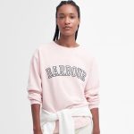 Barbour Northumberland Ladies Sweatshirt Shell Pink