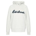 Barbour Otterburn Ladies Sweatshirt Hoodie Cloud Marl-Navy