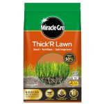 Miracle Gro Thick’R Lawn Seed, Fertiliser & Soil Improver 4kg