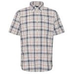 Barbour Drafthill Short Sleeve Checked Shirt Classic Navy