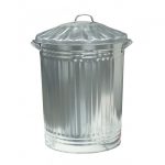 Galvanised Dustbin