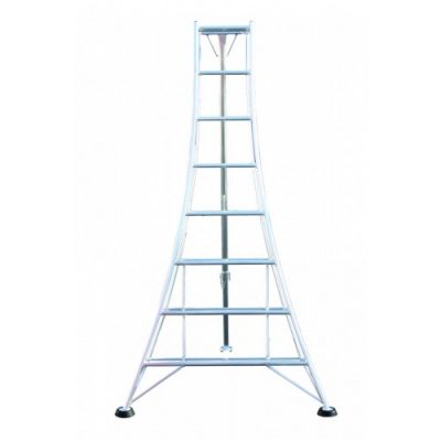 Workware 8ft Aluminium Adjustable Tripod Ladder