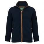 Alan Paine Aylsham Men's Windblock Dark Navy Fleece Jacket 1