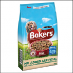 Bakers Complete Tasty Beef & Country Vegetables Dog Food 14kg