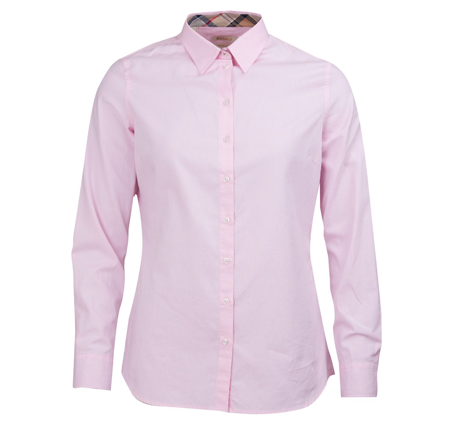 barbour pink shirt