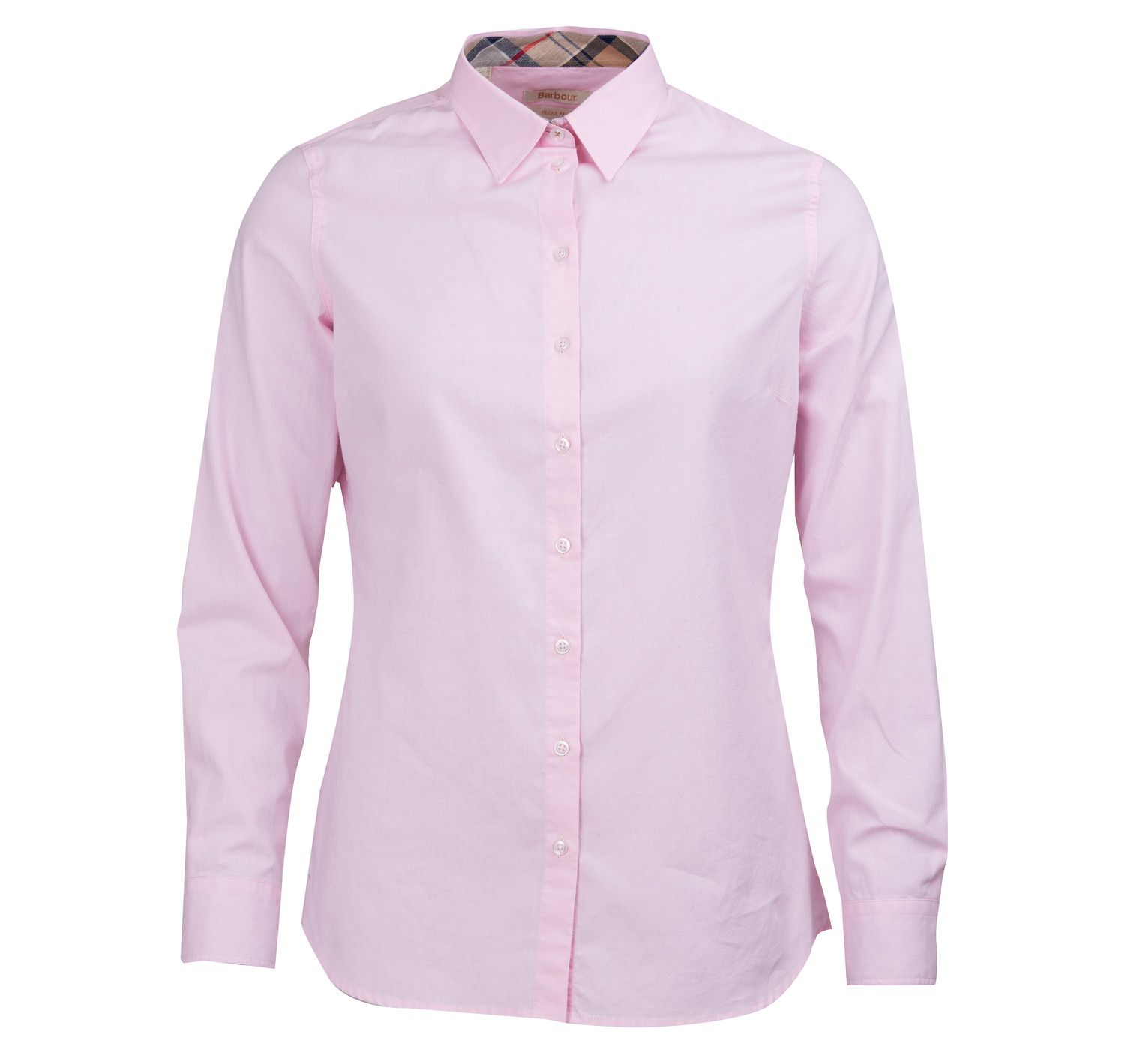 pink barbour collar