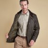 Barbour Prestbury Olive Wax Jacket