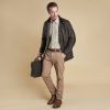 Barbour Prestbury Olive Wax Jacket