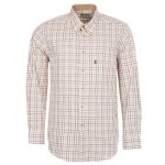 Barbour Sporting Tattersall Shirt Red-Khaki