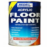 Bedec Acrylic Water Based Floor Paint