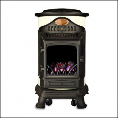 Provence 3kw Portable Gas Stove Heater Cream 1