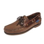 Quayside Clipper Oak/Chestnut Deck Shoe – Size 10.5