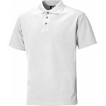 Dickies White Short Sleeve Polo Shirt 1