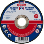 Faithfull Metal Cut Off Disc 115 x 1.2 x 22mm