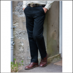 Hoggs of Fife Moleskin Trousers Navy