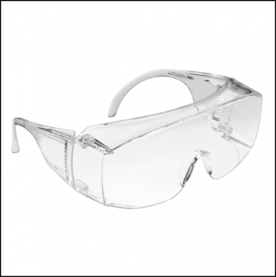 JSP Martcare M9300 Overpec Clear Lens Safety Glasses 1