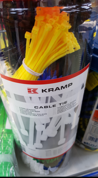 Kramp Assorted Cable Ties, 1000pcs 1