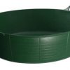 Tubtrug 35L Large Shallow Flexible Bucket Green