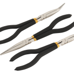 Needle Nose Pliers Set 3pc 280mm Ni-Fe Finish