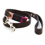 Pioneros Polo Dog Lead – Berry, Navy & Pink