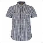Regatta Randall Navy Gingham Shirt