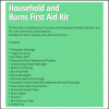 Scan GP Household and Burns First Aid Kit 2