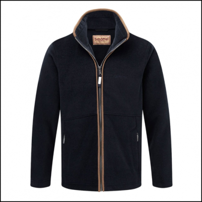 Schoffel Cottesmore Fleece Jacket Navy 1