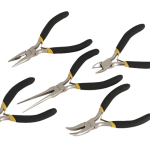 Sealey Mini Pliers Set 5pc Ni-Fe Finish