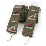 Soprano Country Birds Green Classic Braces