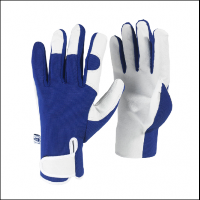 Spear & Jackson Mens Blue Kew Gardening Gloves,